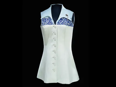 Billie Jean King wore this dress when she beat Bobby Riggs, a former number-one male player, during the 1973 &ldquo;Battle of the Sexes.&rdquo;