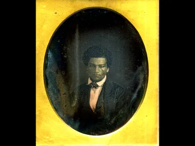 Frederick Douglass, Unidentified Artist, Sixth-plate daguerreotype c. 1841