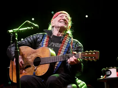 Willie Nelson performs in concert during Luck Reunion on March 17, 2022 in Luck, Texas.