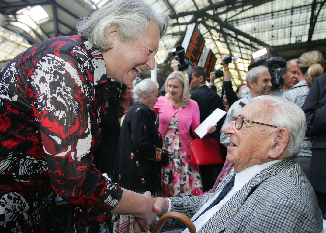 In 2009, Nicholas Winton reunited with some of the 669 Jewish children he helped save from the Holocaust.