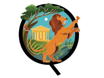Did lions once live in ancient Greece?
