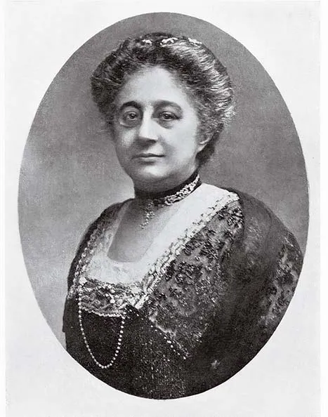 a head and shoulders portrait of a woman