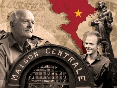Retired Col. Robert Certain returned to the site of the Hanoi Hilton 50 years after he was freed from the infamous prisoner of war camp.