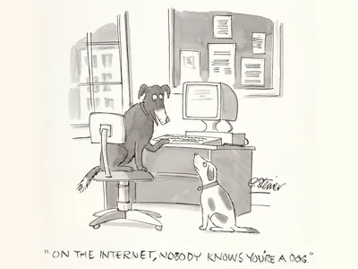 Steiner&#39;s comic is the most reprinted New Yorker cartoon of all time.